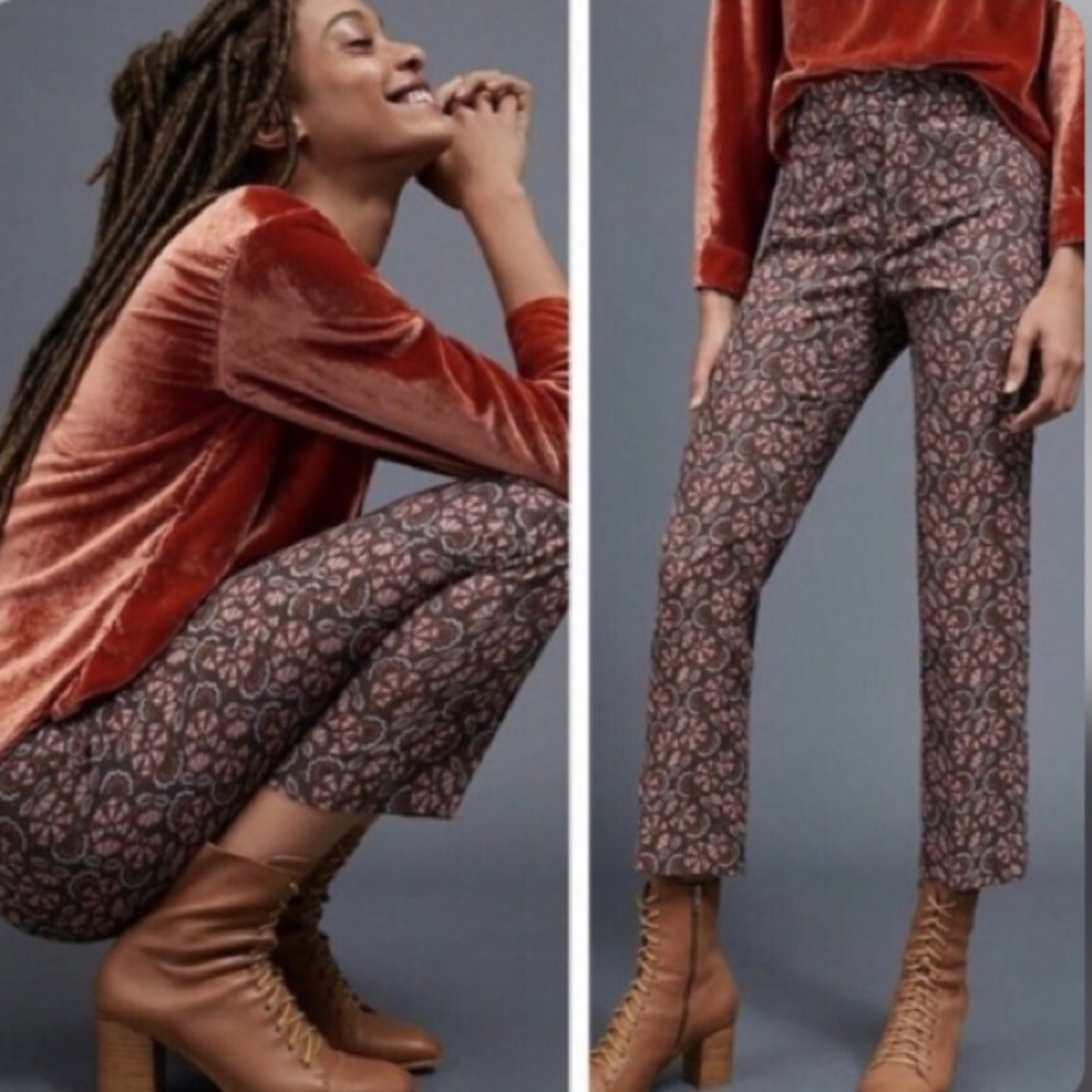 Anthropologie Essential Slim Straight Pant